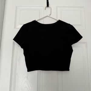Wild Fable Women’s Black Crop Top